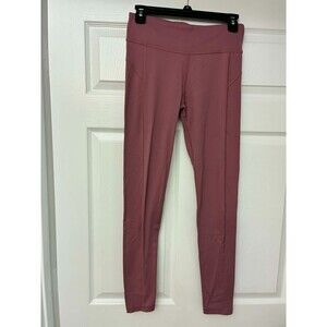 Aéropostale‎ Women’s High Rise Leggings Mauve Pink Size M Stretch Activewear